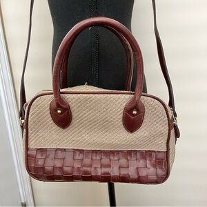 Vintage B.H. Smith Woven Crossbody Handbag
